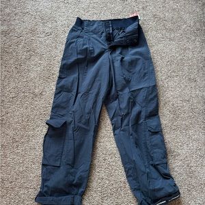 FP Movement Black Track Joggers Relaxed Fit